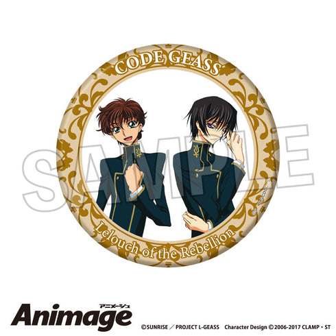 『コードギアス 反逆のルルーシュ』Animageギラギラ缶バッジ 大 vol.3 D